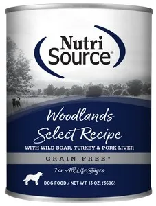 12/13oz Nutrisource Woodlands Dog - Treat